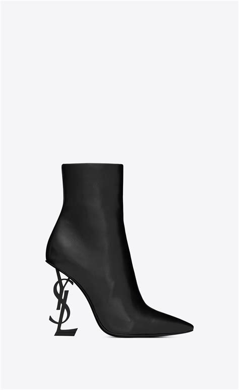 ysl heel boot.